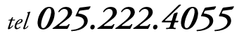 tel. 025.222.4055